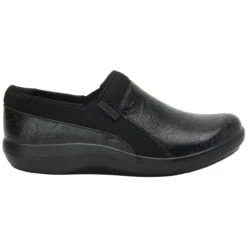 Alegria Women's Duette - Embloom Black (Medium Width)