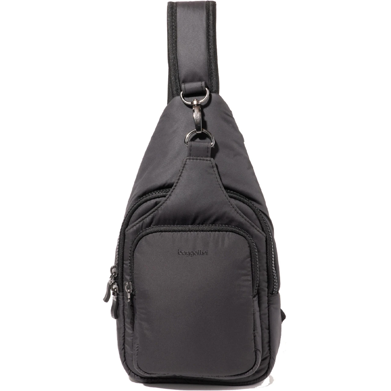 Baggallini Central Park Sling - Black Puff