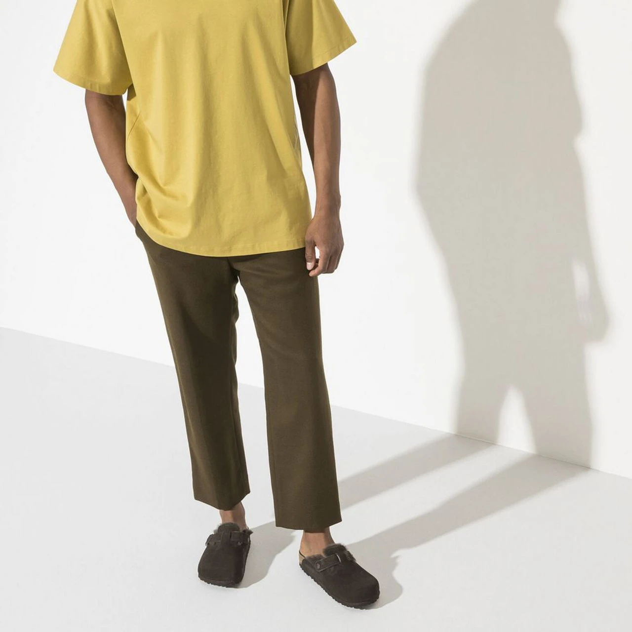 Birkenstock Boston Shearling - Mocha (Narrow Width) - Image 6