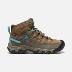 KEEN Women's Targhee III Waterproof Mid - Toasted Coconut / Porcelain