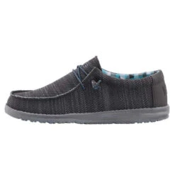 Hey Dude Men's Wally Sox - Charcoal