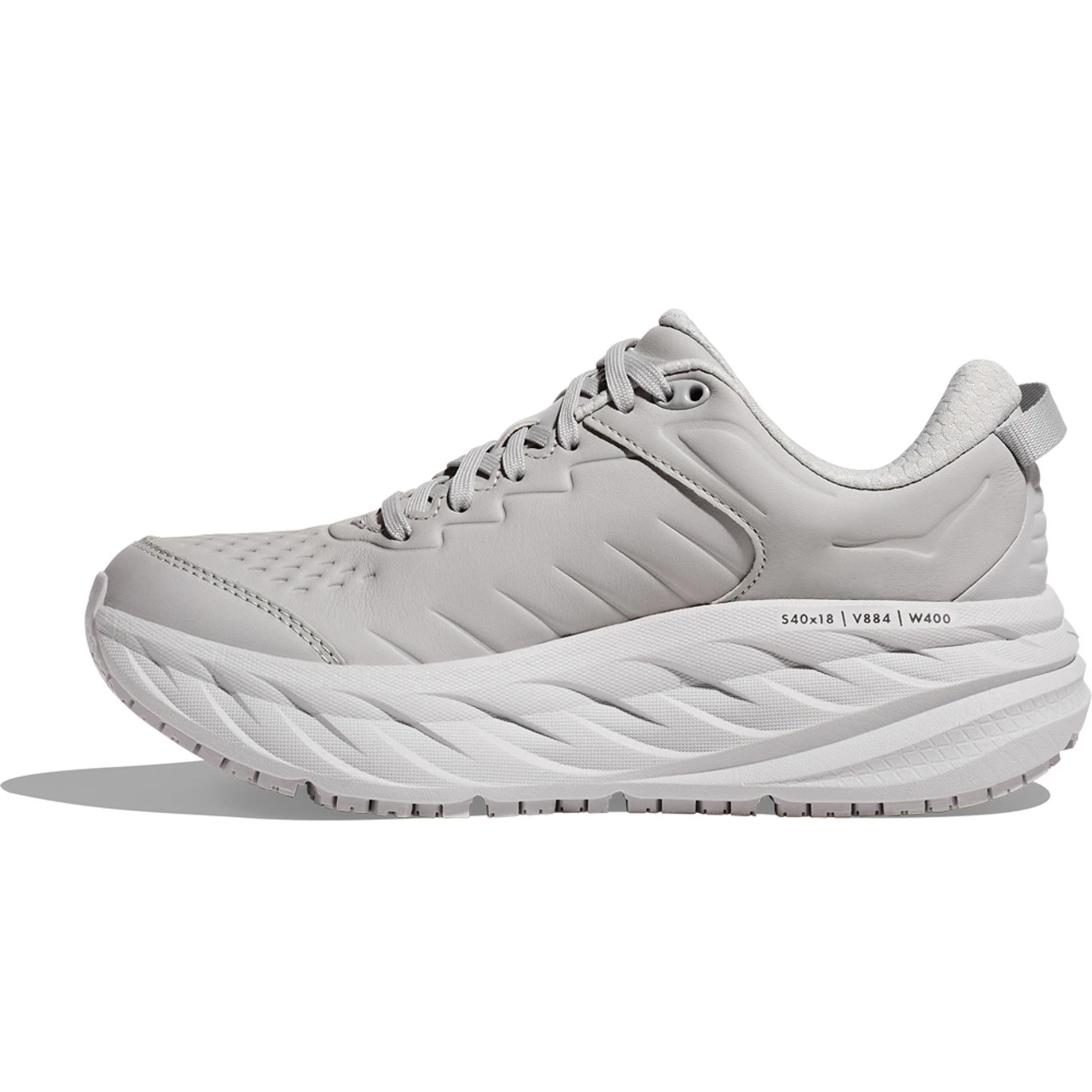 HOKA ONE ONE Women's Bondi Slip Resistant - Harbor Mist / Lunar Rock (Medium Width) - Image 4