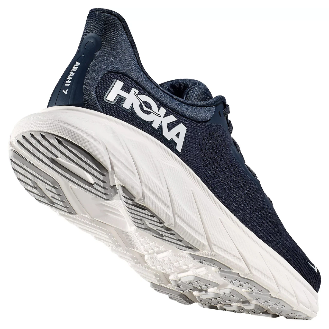 HOKA ONE ONE Men's Arahi 7 - Outer Space / White (Medium Width) - Image 3