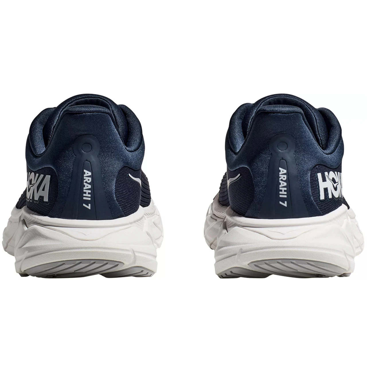 HOKA ONE ONE Men's Arahi 7 - Outer Space / White (Medium Width) - Image 4