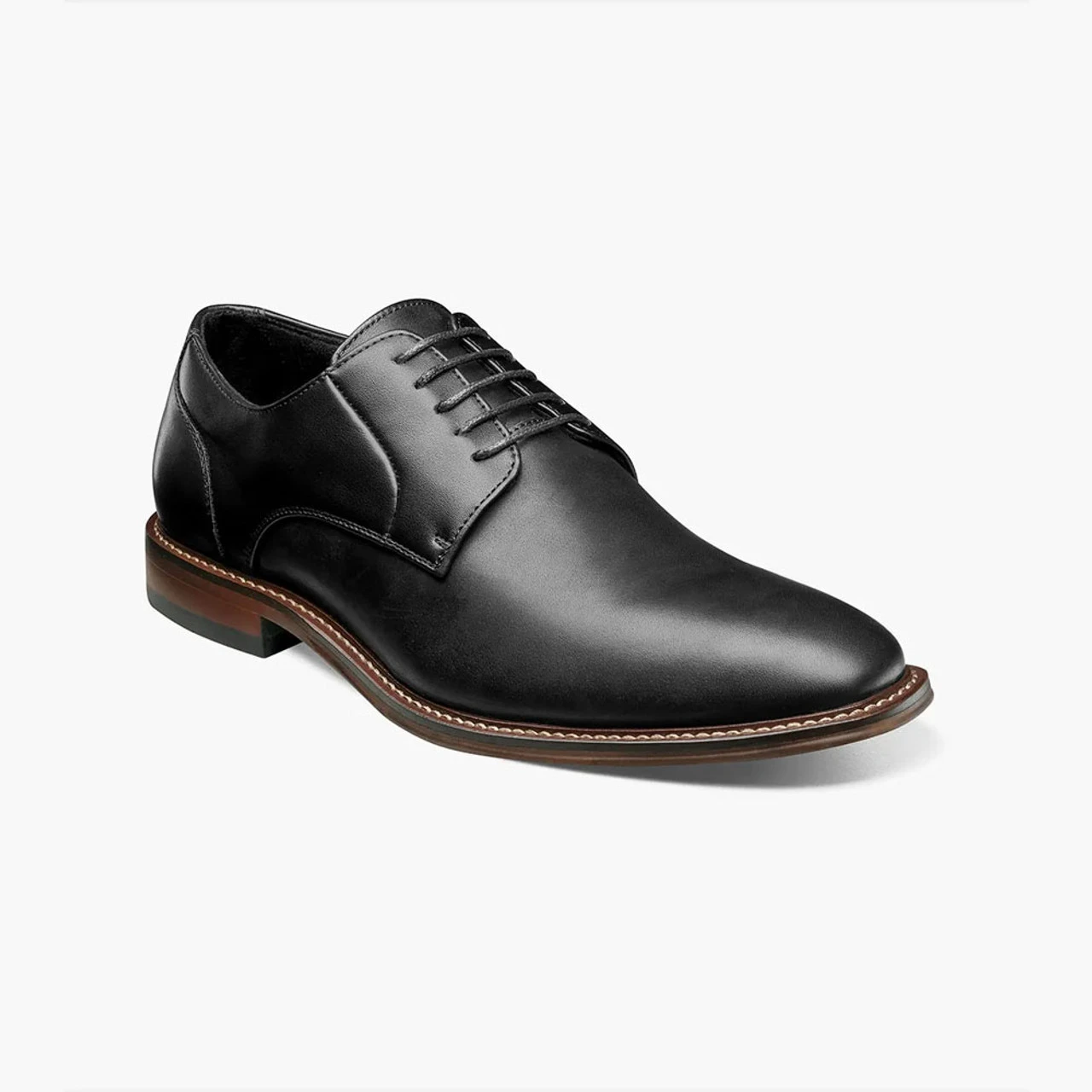 Stacy Adams Men's Marlton Plain Toe Oxford - Black