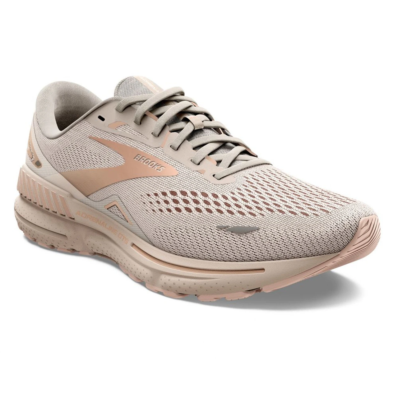 Brooks Women's Adrenaline GTS 23 - Crystal Grey / Villa / White - Image 3