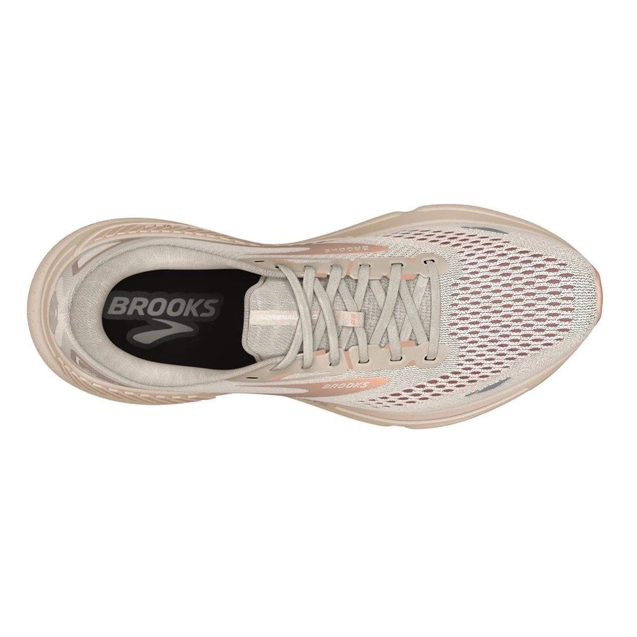Brooks Women's Adrenaline GTS 23 - Crystal Grey / Villa / White - Image 4