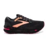Brooks Women's Ghost Max - Black / Papaya / Raspberry