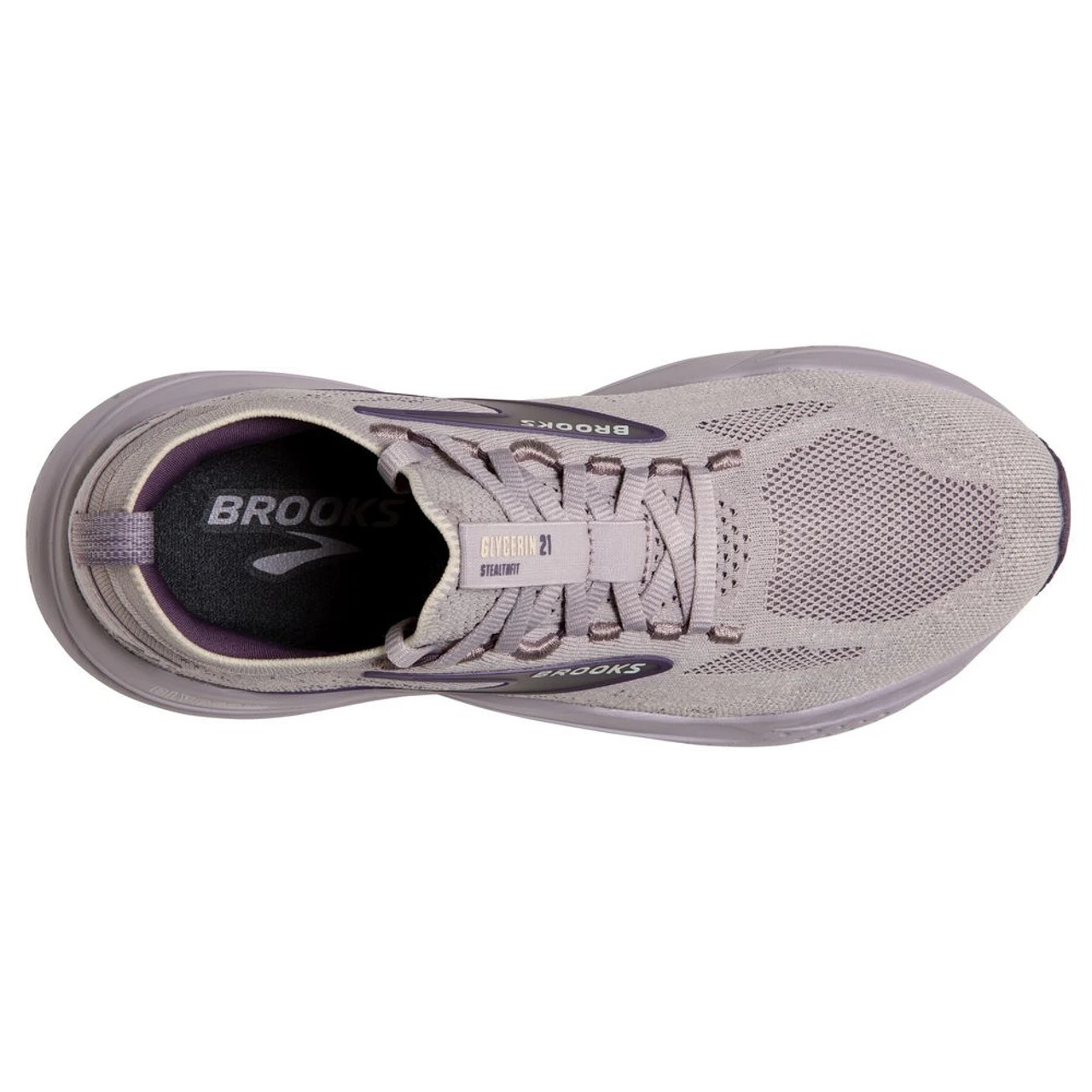 Brooks Women's Glycerin StealthFit 21 - Raindrops / Purple Sage - Image 4