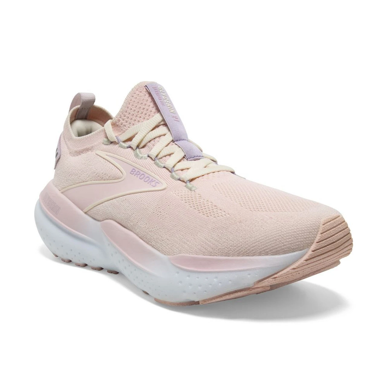 Brooks Women's Glycerin StealthFit 21 - Pink / Marshmallow / Orchid - Image 3