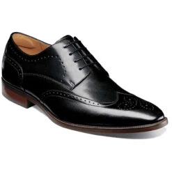 Florsheim Men's Sorrento Cap Toe Oxford -Black