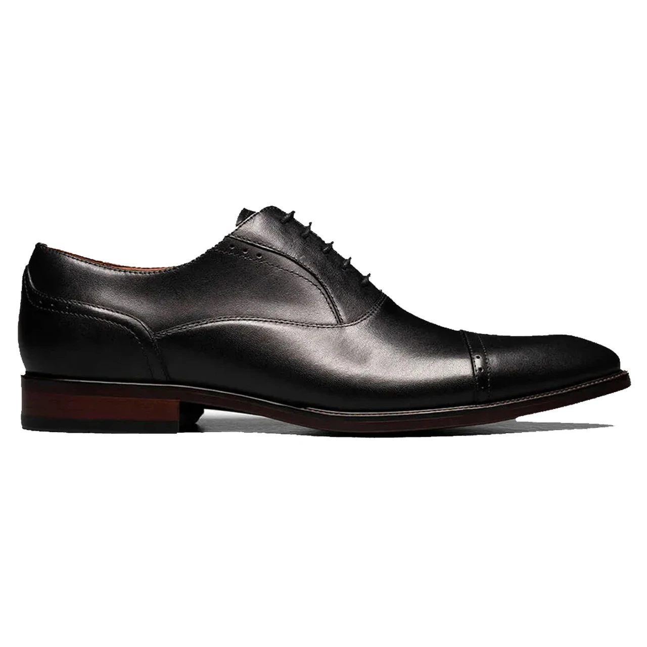 Florsheim Men's Sorrento Cap Toe Oxford -Black - Image 2