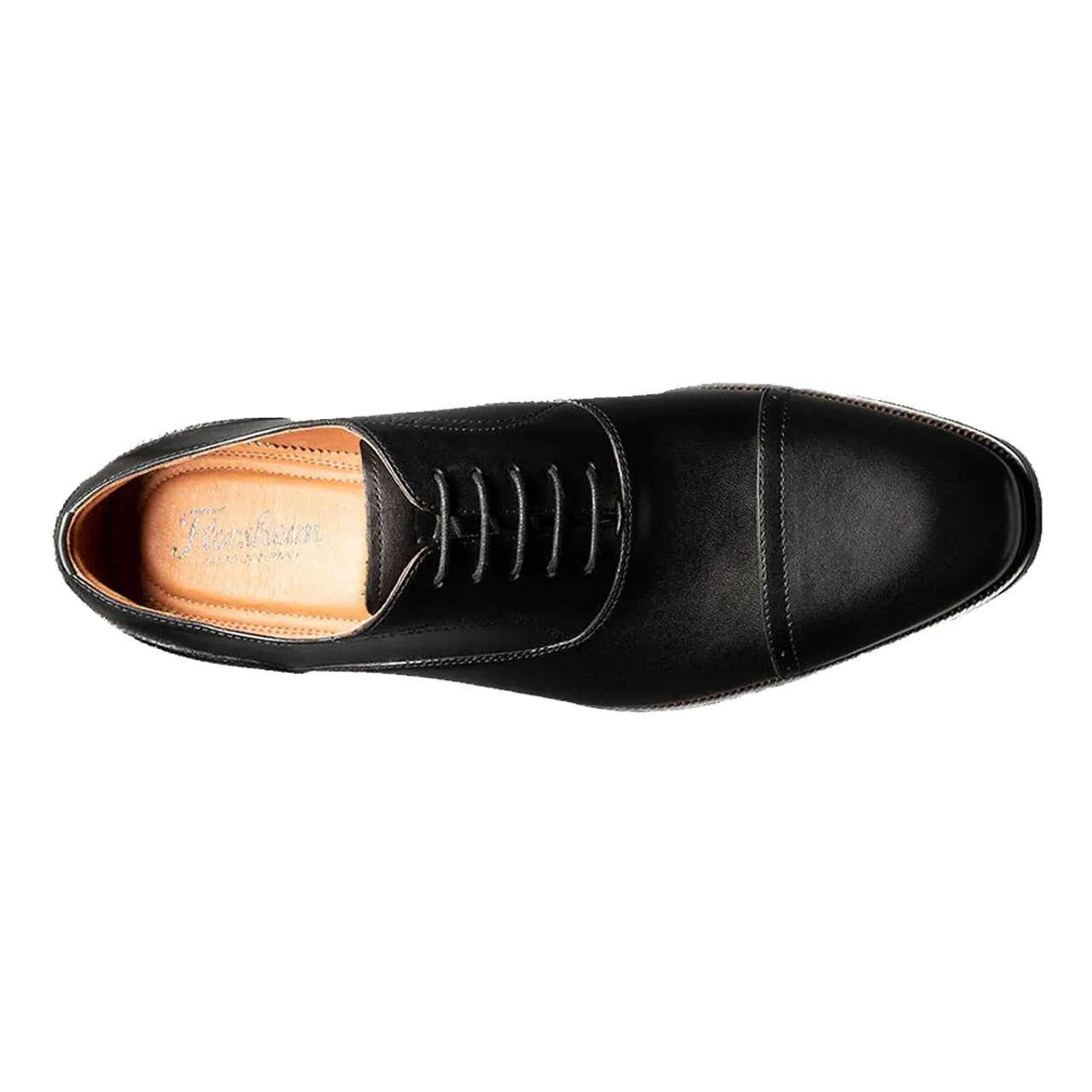 Florsheim Men's Sorrento Cap Toe Oxford -Black - Image 3