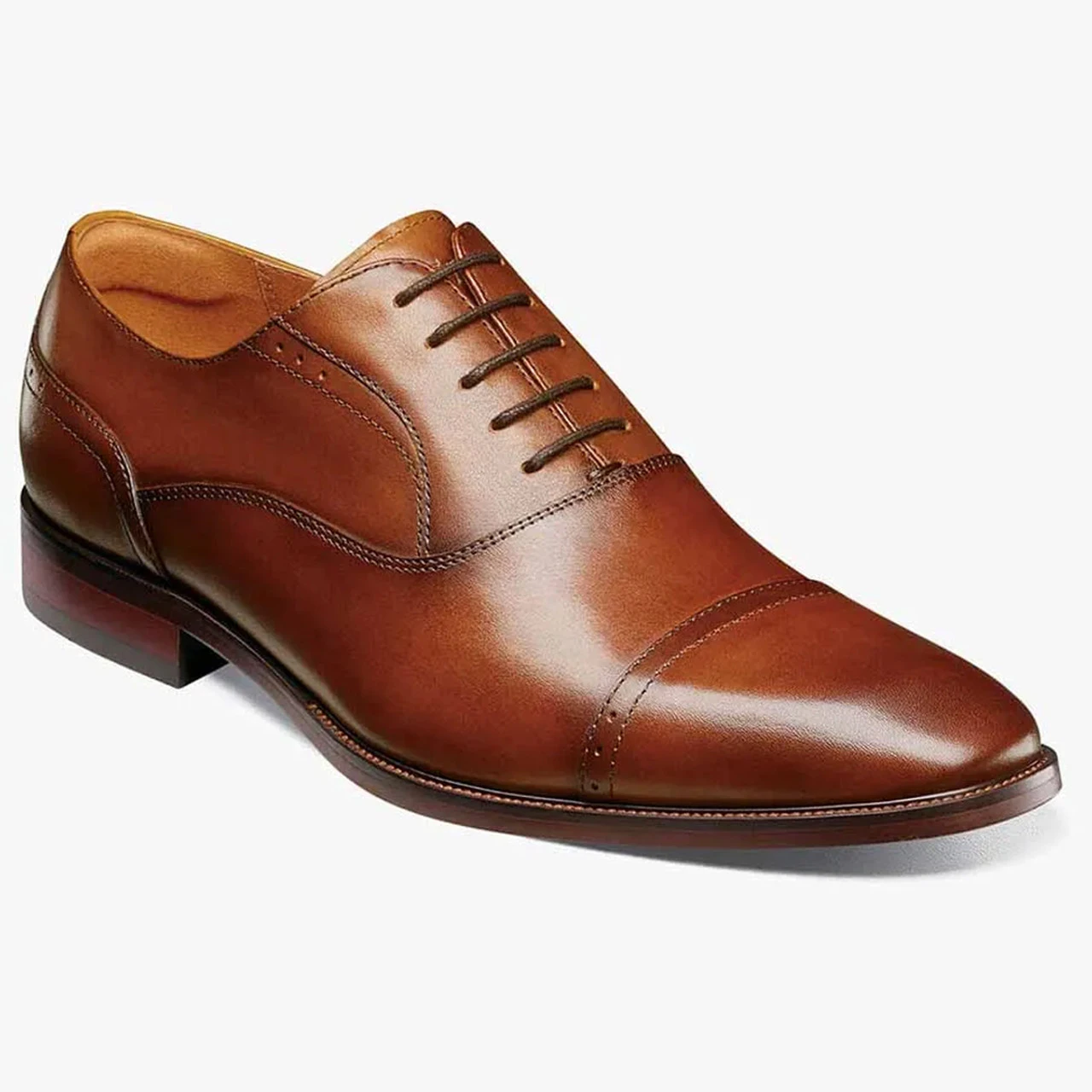 Florsheim Men's Sorrento Cap Toe Oxford - Cognac