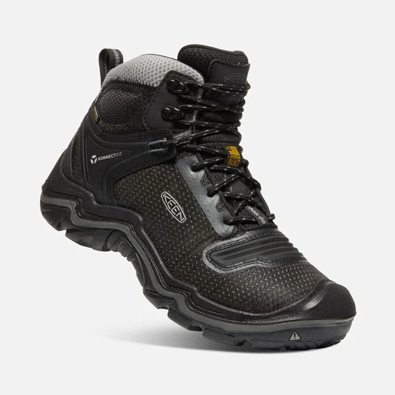 KEEN Durand Men's Evo Mid Waterproof - Black / Magnet - Image 2