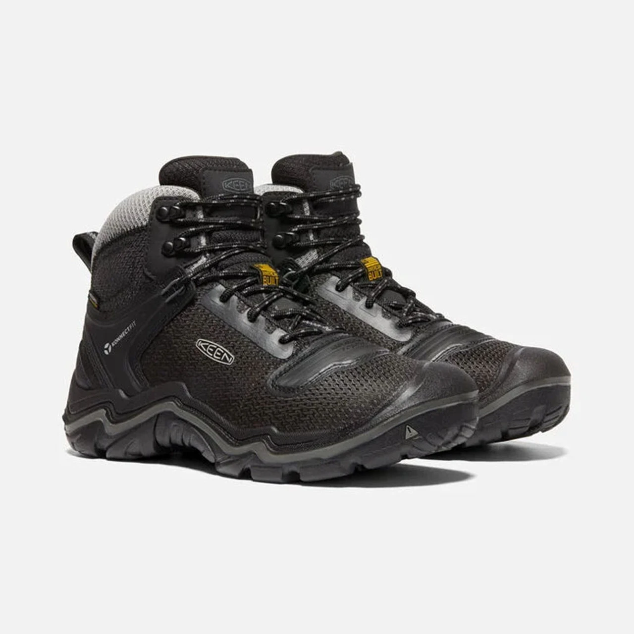 KEEN Durand Men's Evo Mid Waterproof - Black / Magnet - Image 3
