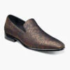 Stacy Adams Men's Savino Plain Toe Slip-On - Navy Multi