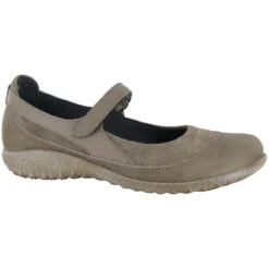 Naot Women's Kirei - Bark Nubuck Leather / Almond Sued / Stone Leather