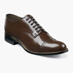 Stacy Adams Men's Madison Cap Toe Oxford - Brown