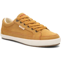 Taos Footwear Women's Moc Star 2 - Deli Mustard Distressed