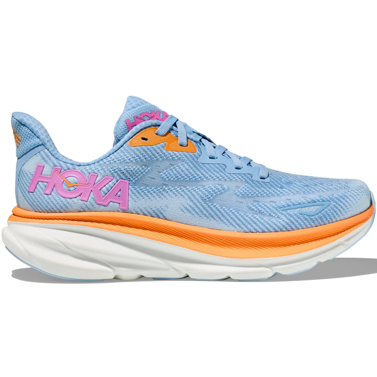 HOKA ONE ONE Women's Clifton 9 - Airy Blue / Ice Water(Wide Width)
