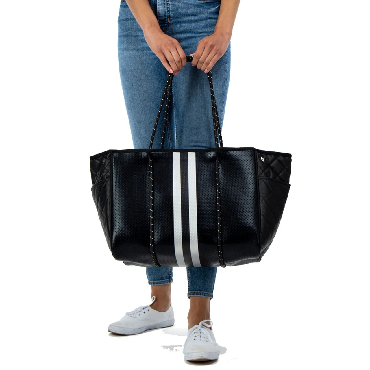 Haute Shore Greyson Neoprene Tote - Carbon - Image 8