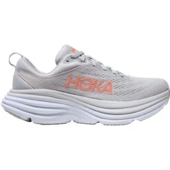 HOKA ONE ONE Women's Bondi 8 - Harbor Mist / Lunar Rock (Wide Width)