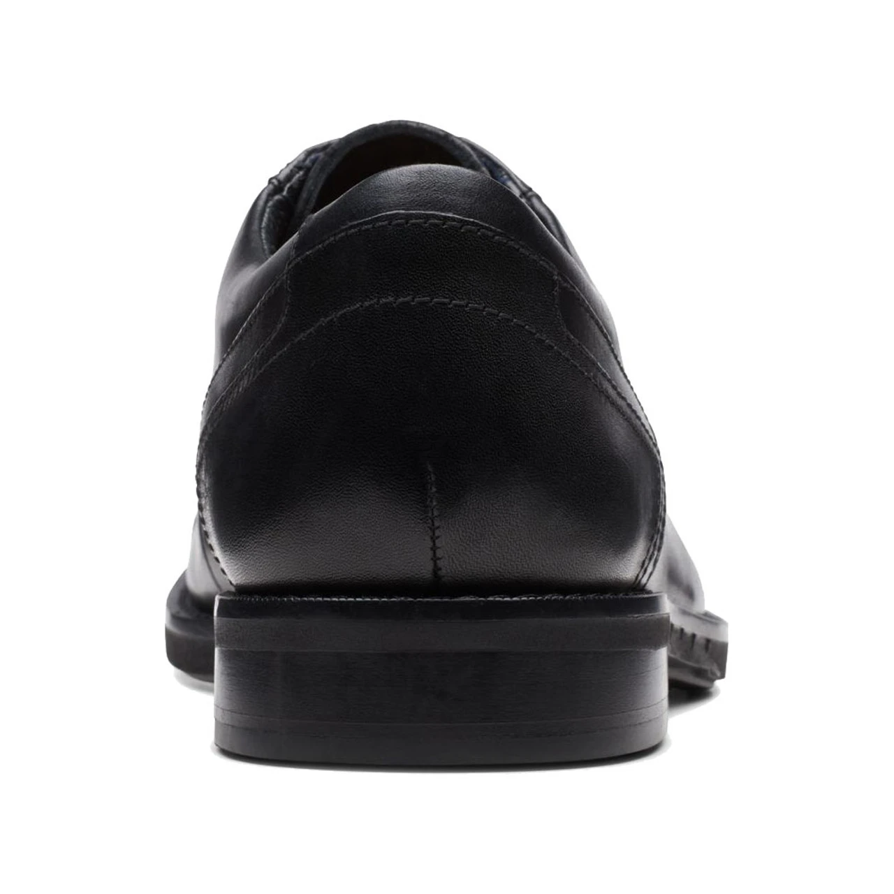 Clarks Men's Un Hugh Cap - Black Leather - Image 6