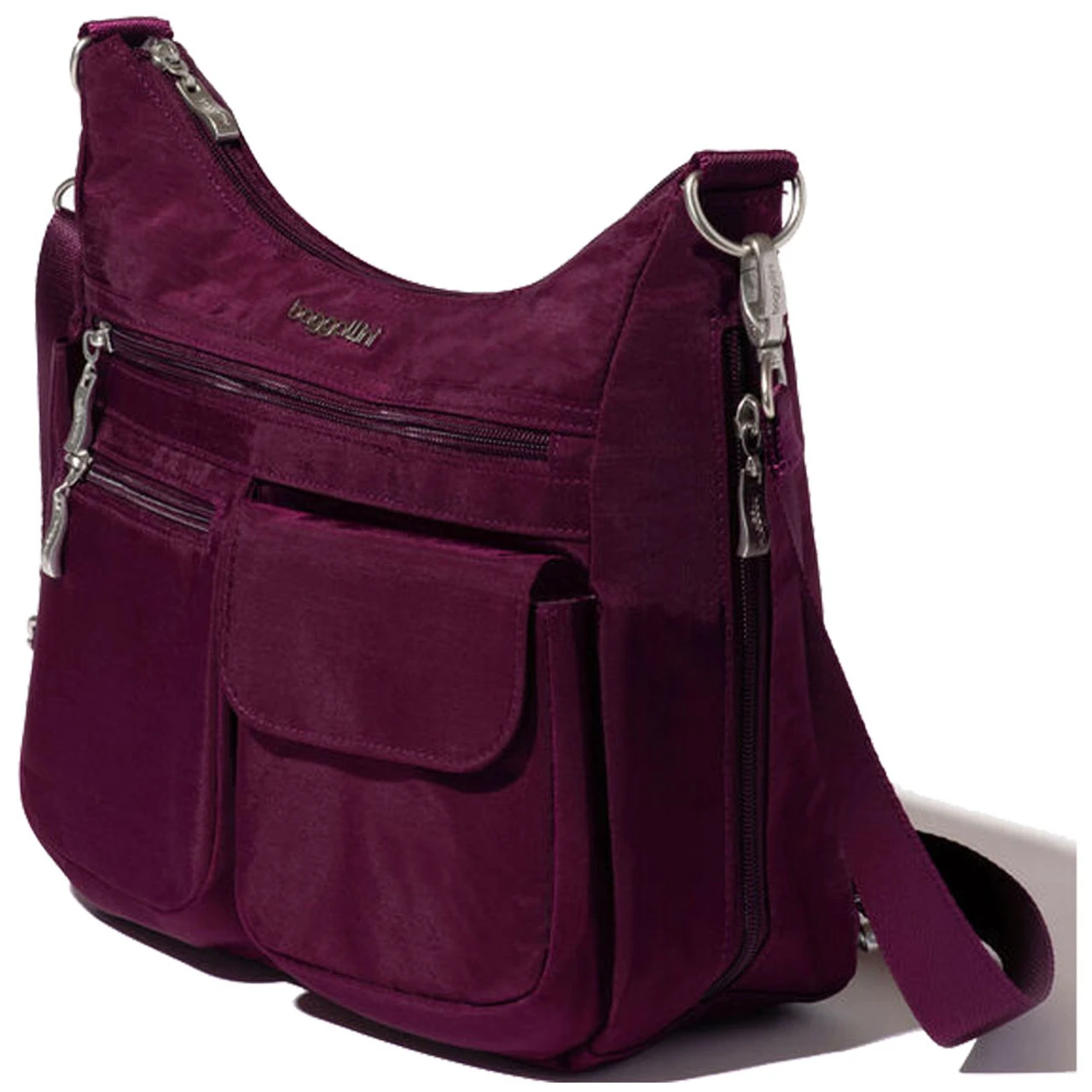 Baggallini Modern Everywhere Hobo - Mulberry - Image 3