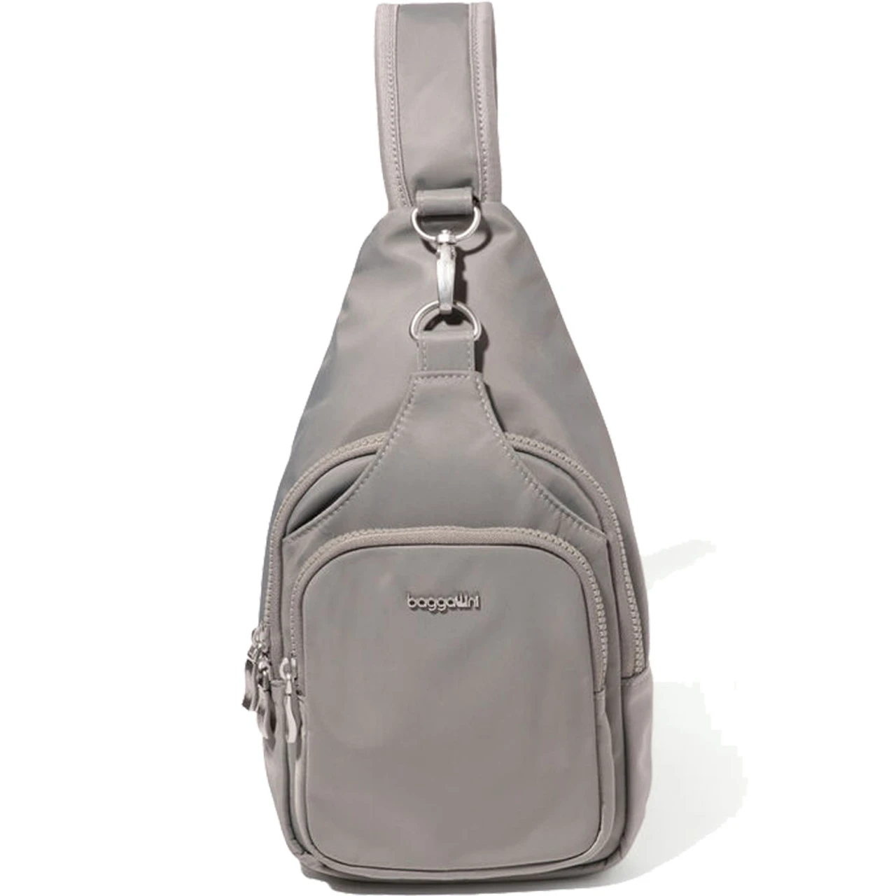 Baggallini Central Park Sling - Steel Grey Twill