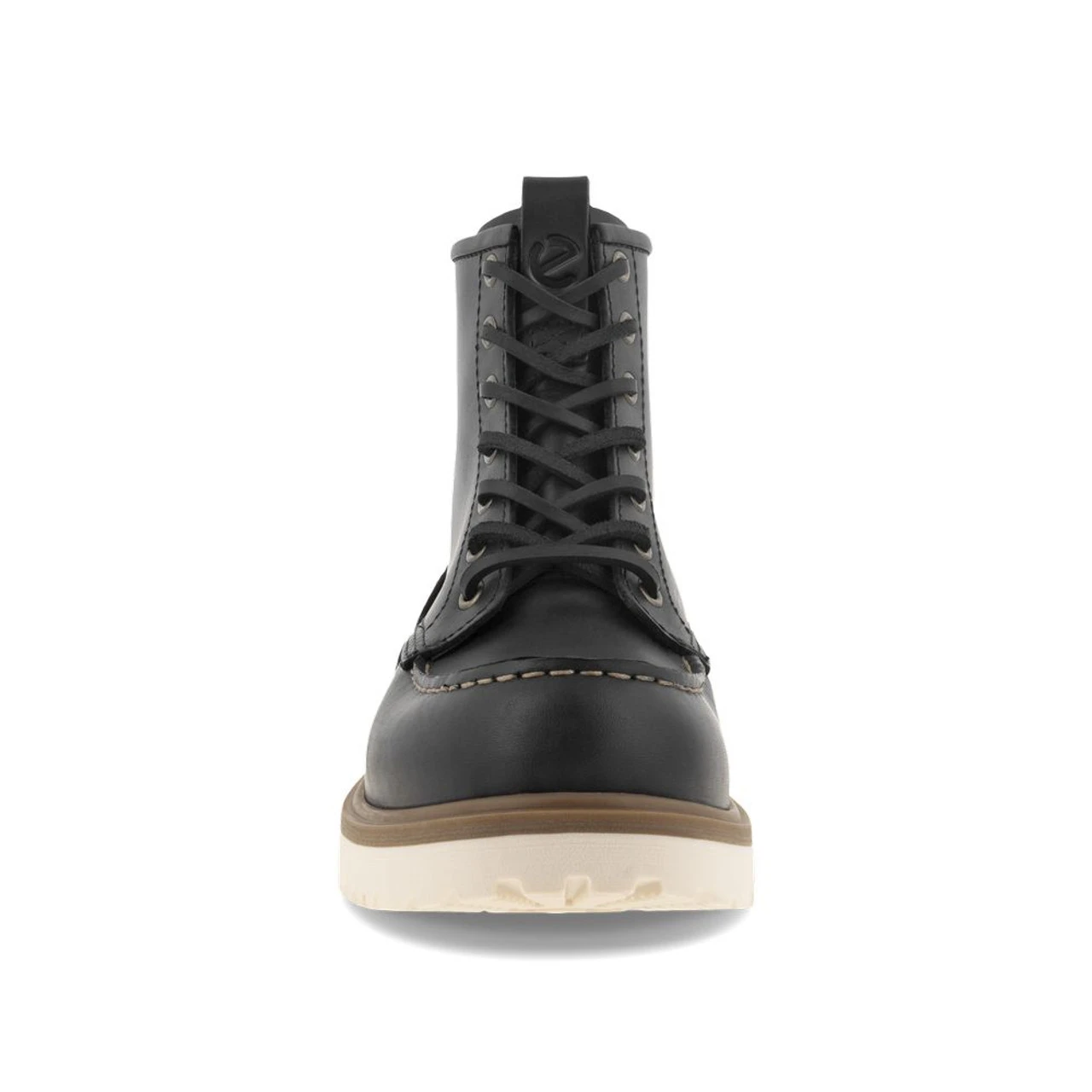 ECCO Men's Staker Moc Toe Boot - Black - Image 4