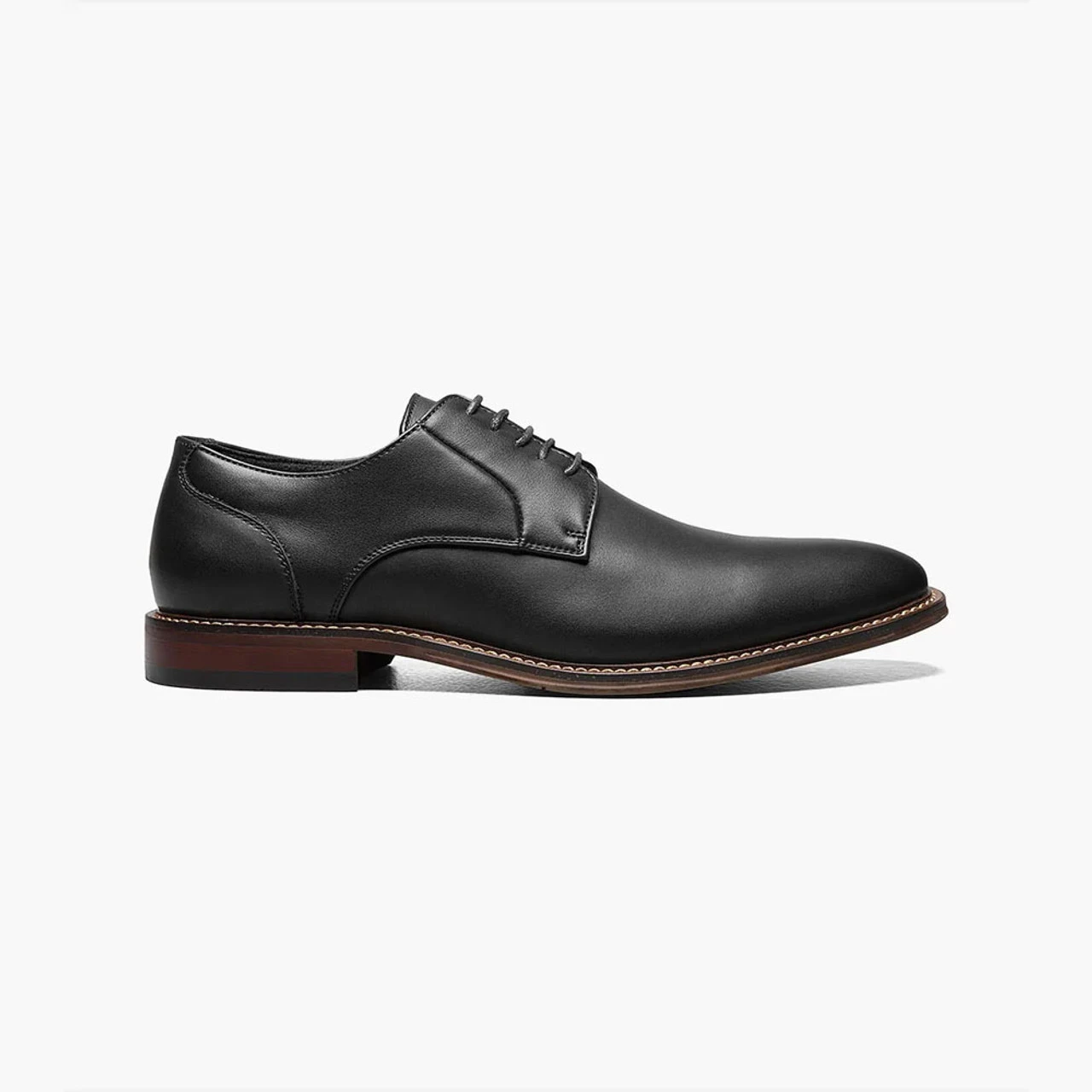 Stacy Adams Men's Marlton Plain Toe Oxford - Black - Image 2