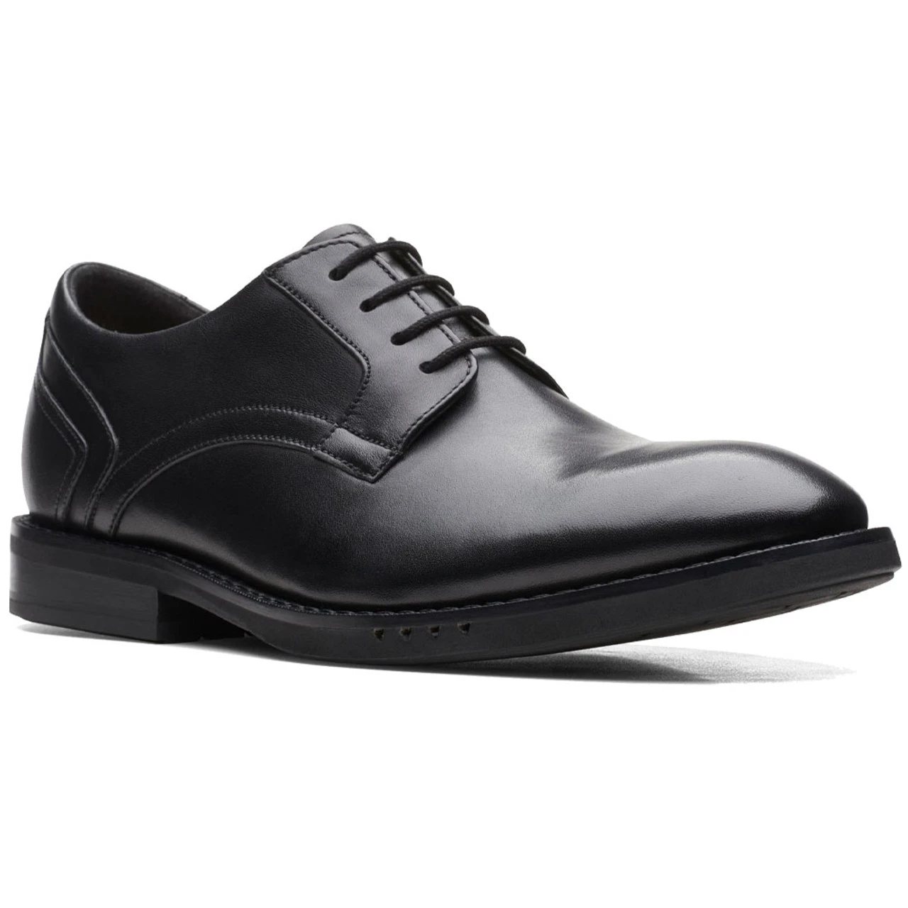 Clarks Men's Un Hugh Lace - Black