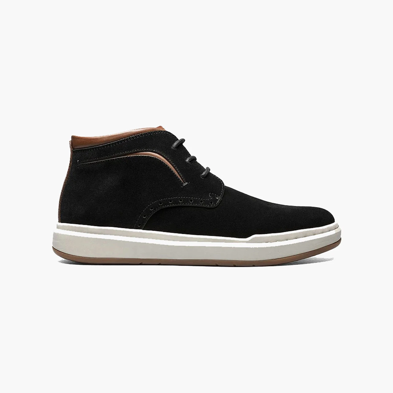 Stacy Adams Men's Corbin Plain Toe Chukka Boot - Black Suede - Image 2