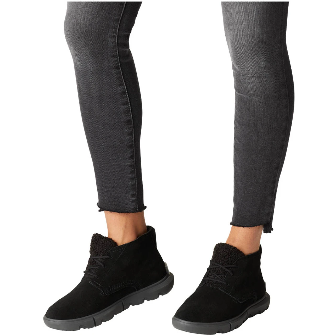 Sorel Women's Explorer II Drift Boot - Black / Sea Salt - Image 7