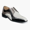 Stacy Adams Men's Turano Bike Toe Oxford - Black Multi