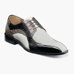 Stacy Adams Men's Turano Bike Toe Oxford - Black Multi