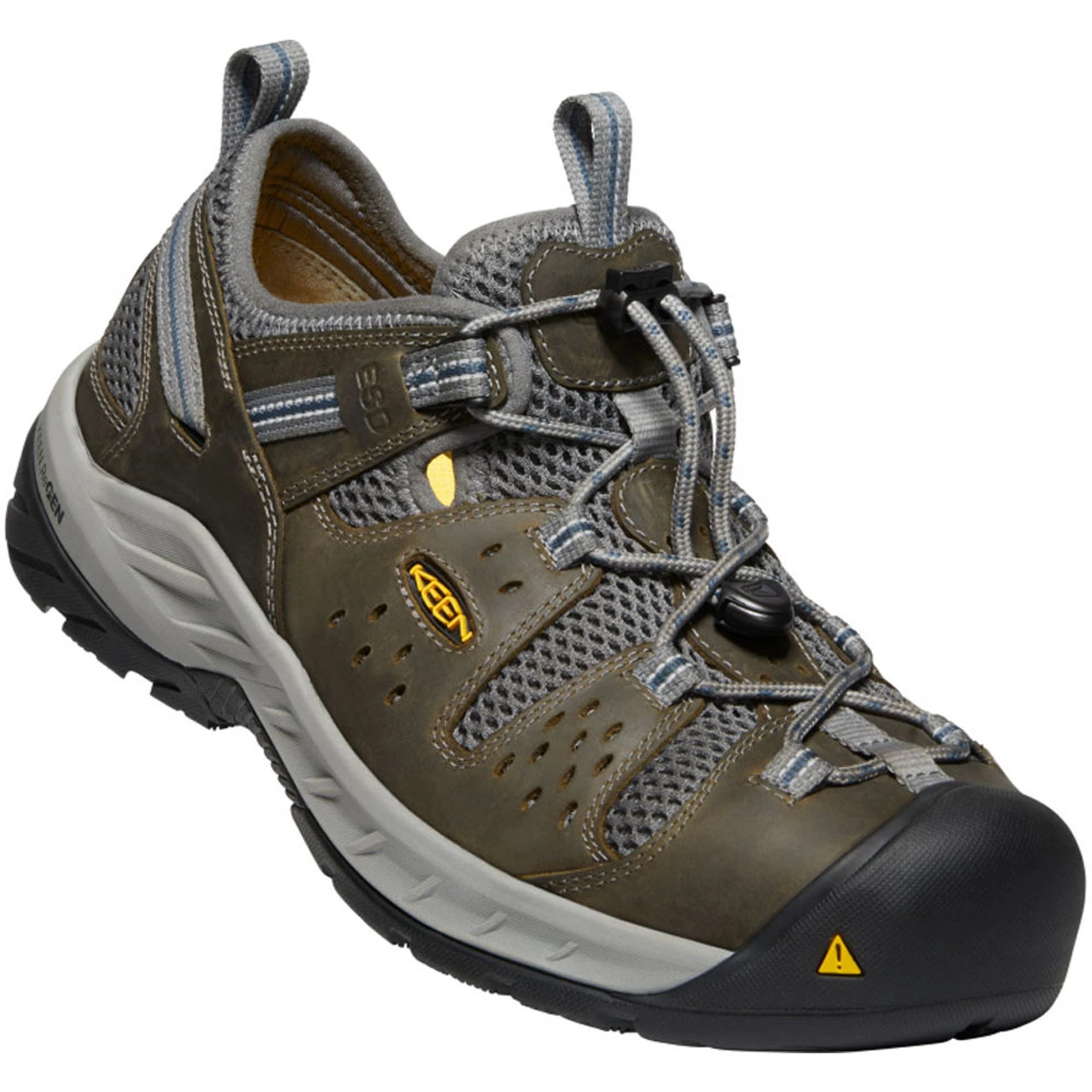 KEEN Men's Atlanta Cool II ESD (Steel Toe) - Gargoyle / Midnight Navy - Image 2