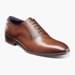 Stacy Adams Men's Kalvin Plain Toe Oxford - Cognac