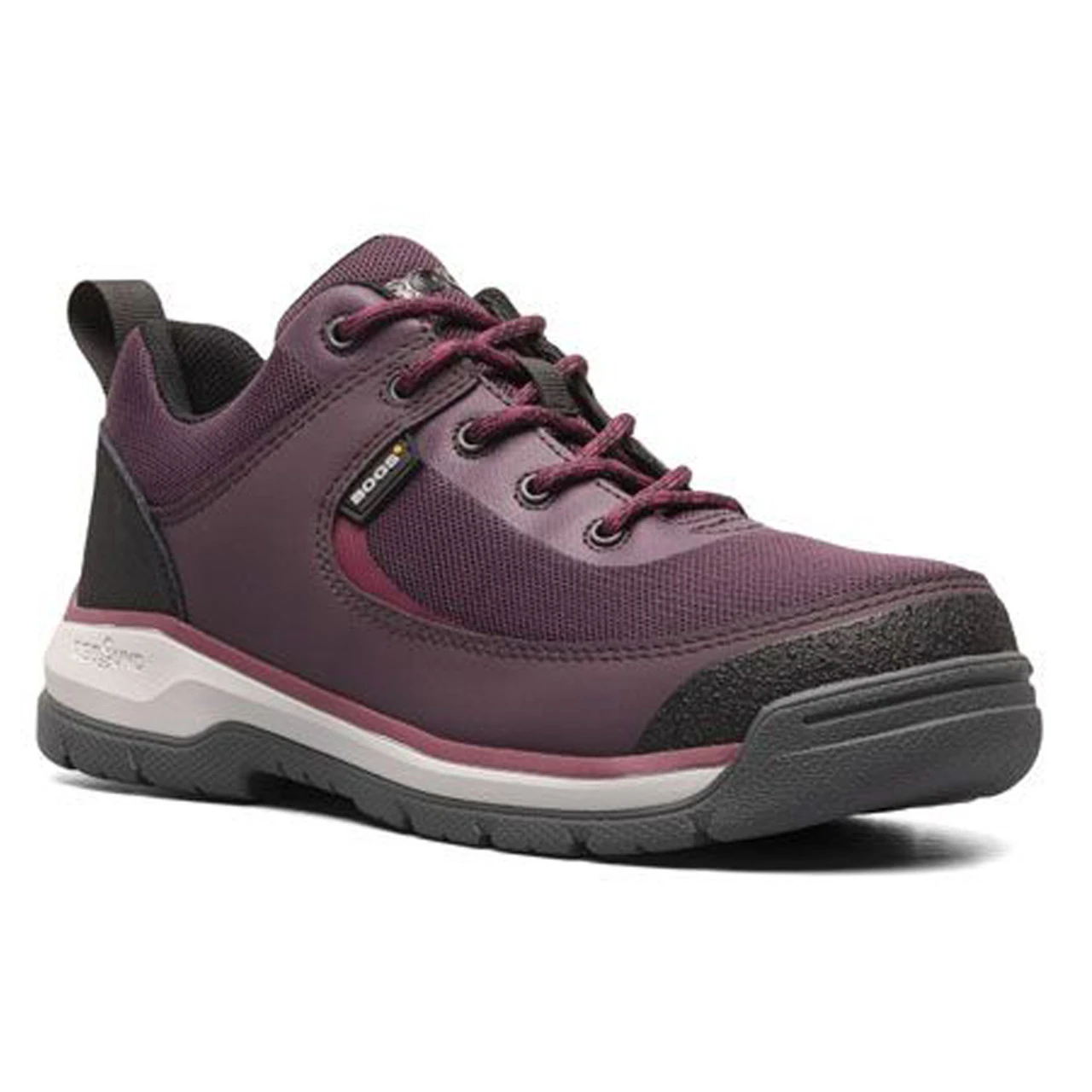 Bogs Women's Shale Low Composite Toe ESD - Plum Multi