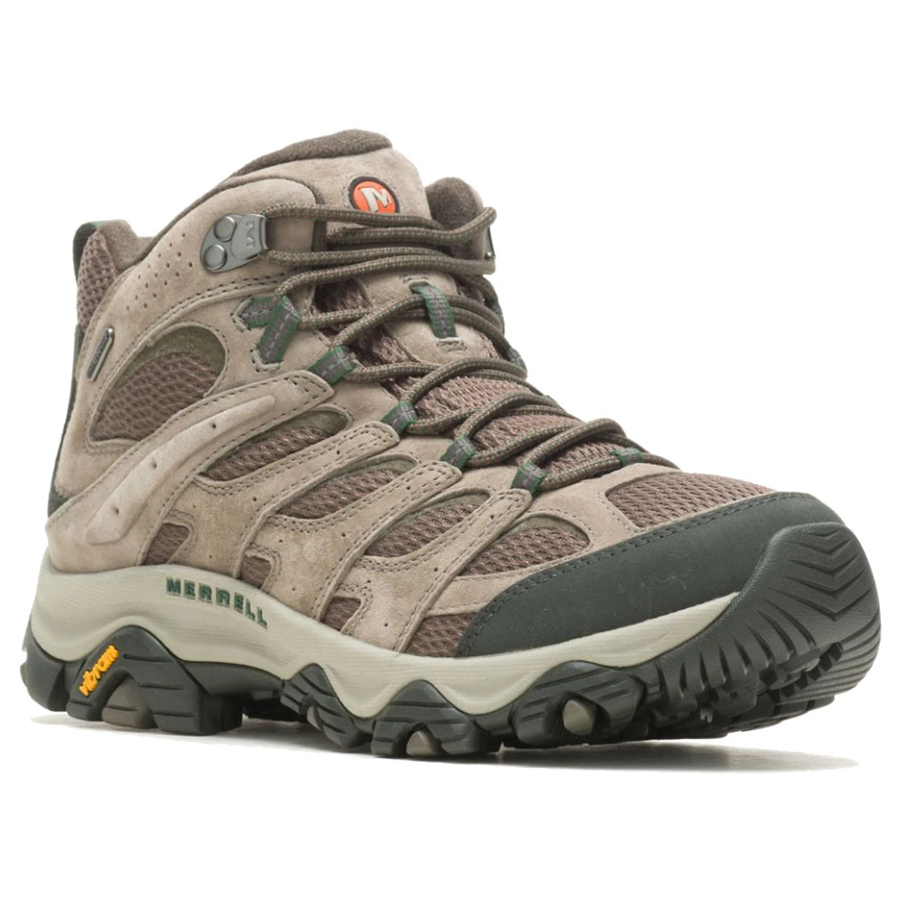 Merrell Men's Moab 3 Mid Waterproof - Boulder (Wide Width) - Image 2