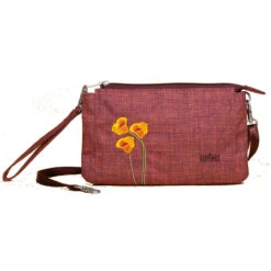 Haiku Stride Wristlet - Poppy Berry