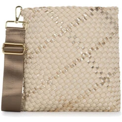 Haute Shore Val Convertible Woven Crossbody - Buff