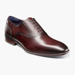 Stacy Adams Men's Kalvin Plain Toe Oxford - Burgundy