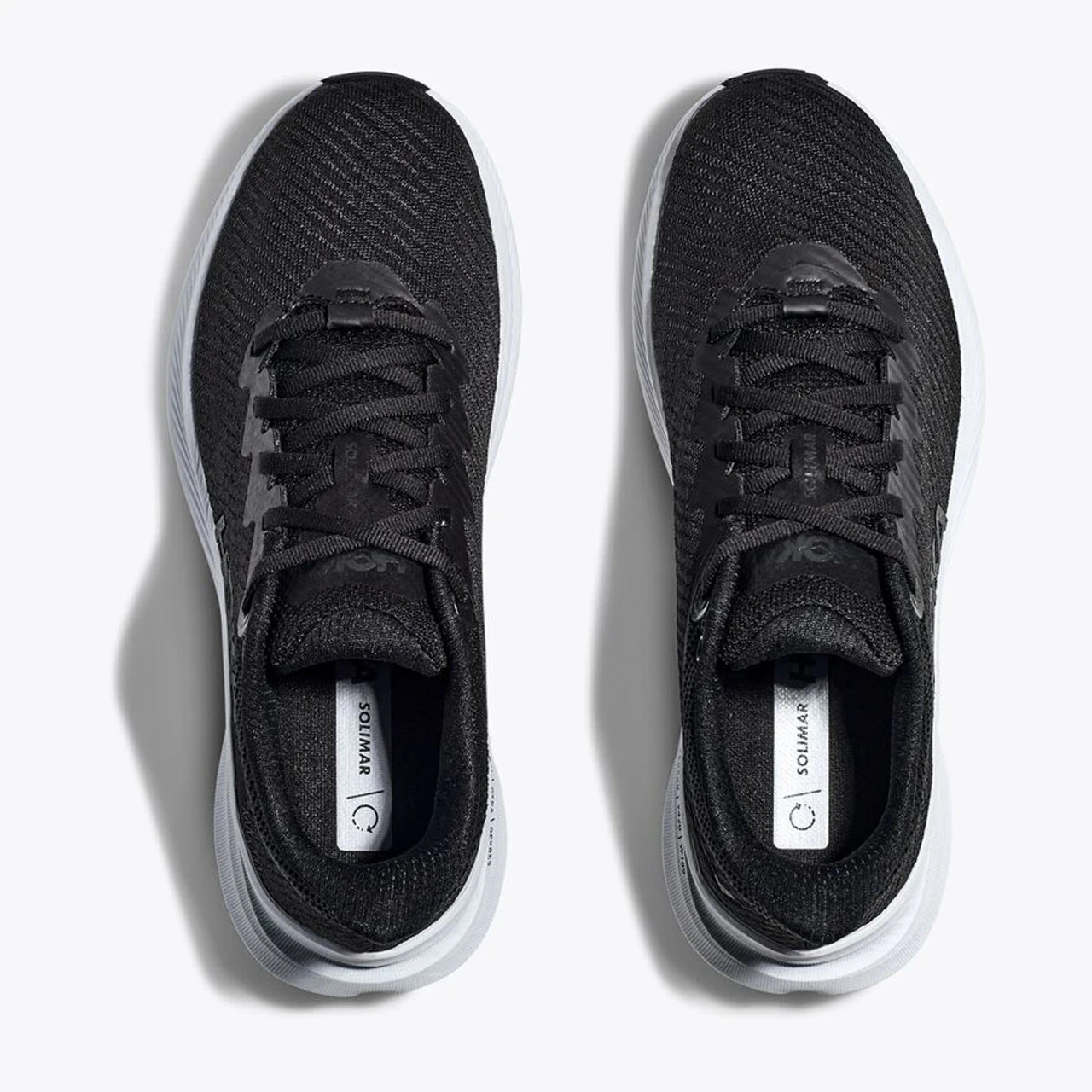 HOKA ONE ONE Women's Solimar - Black / White - Image 6