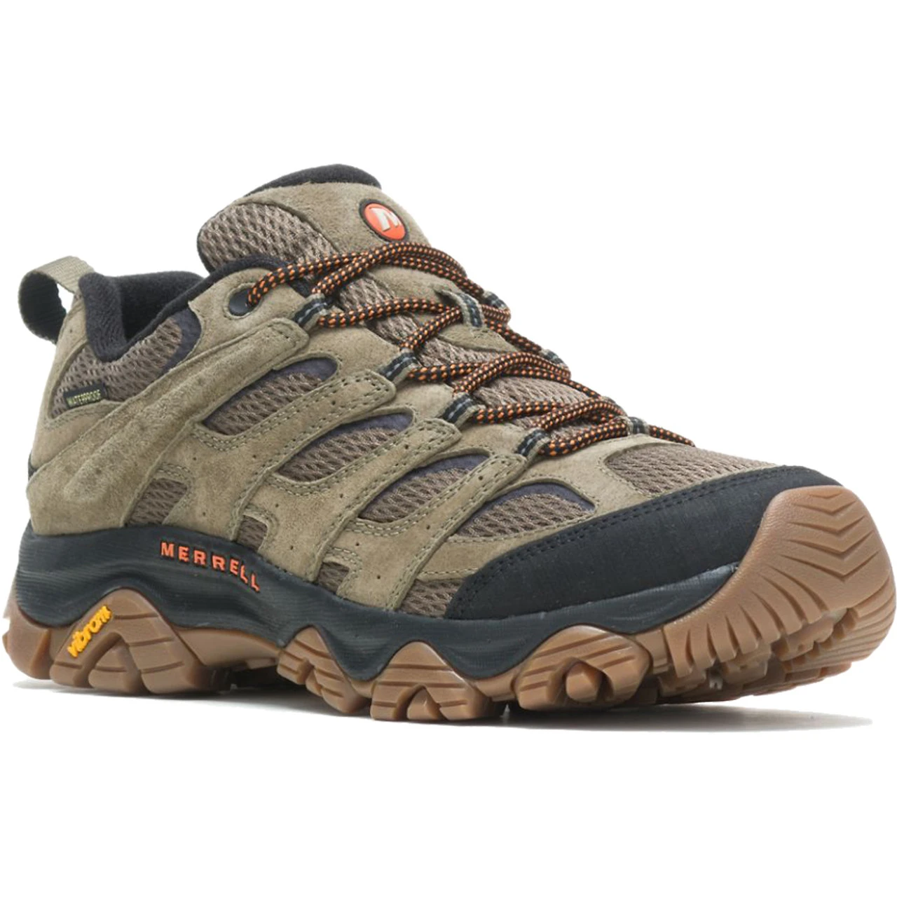 Merrell Men's Moab 3 - Olive / Gum (Wide Width) - Image 2