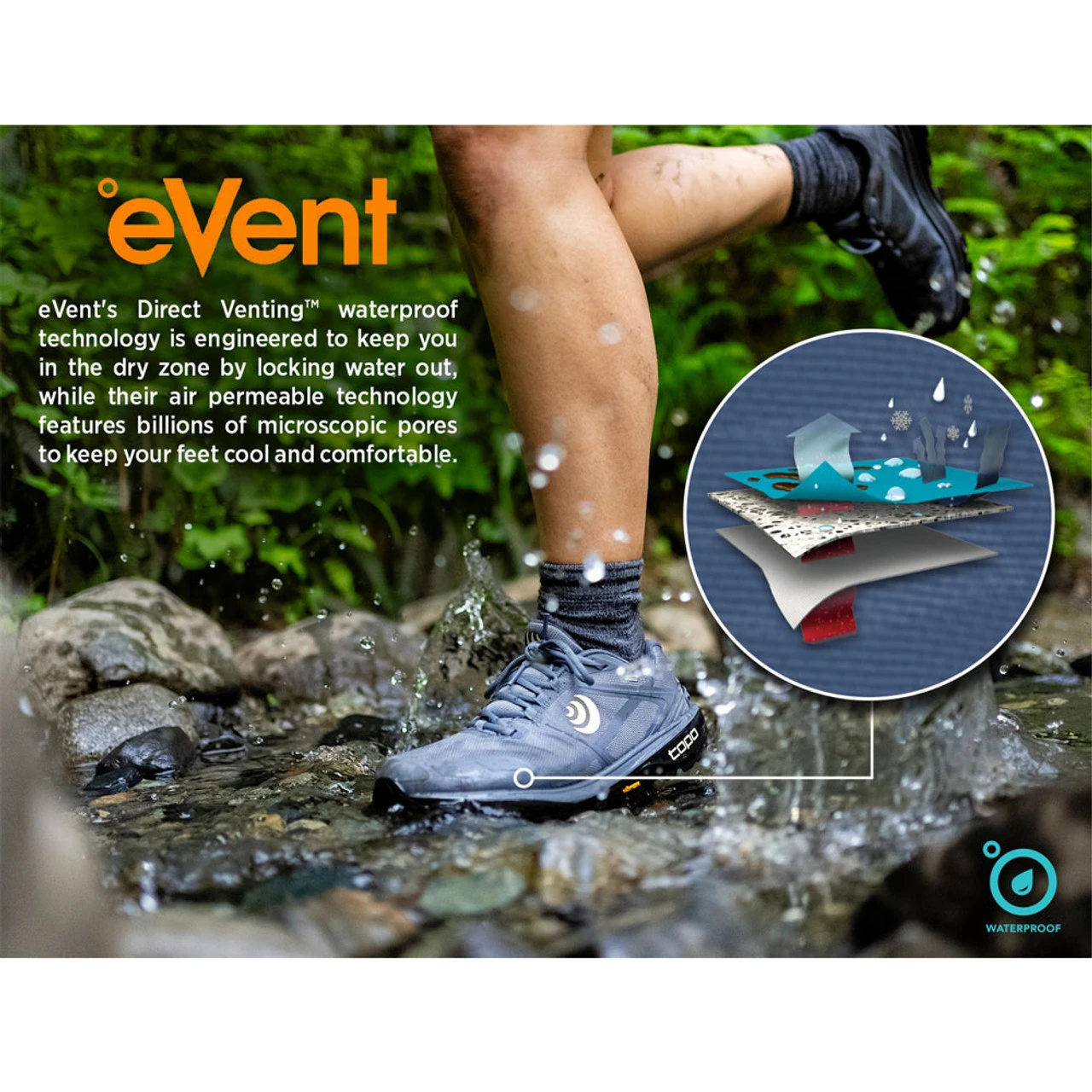 Topo Athletic Men's Terraventure 4 Waterproof - Black - Image 8