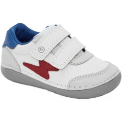 Stride Rite Little Kid's Soft Motion Kennedy Sneaker - White Multi