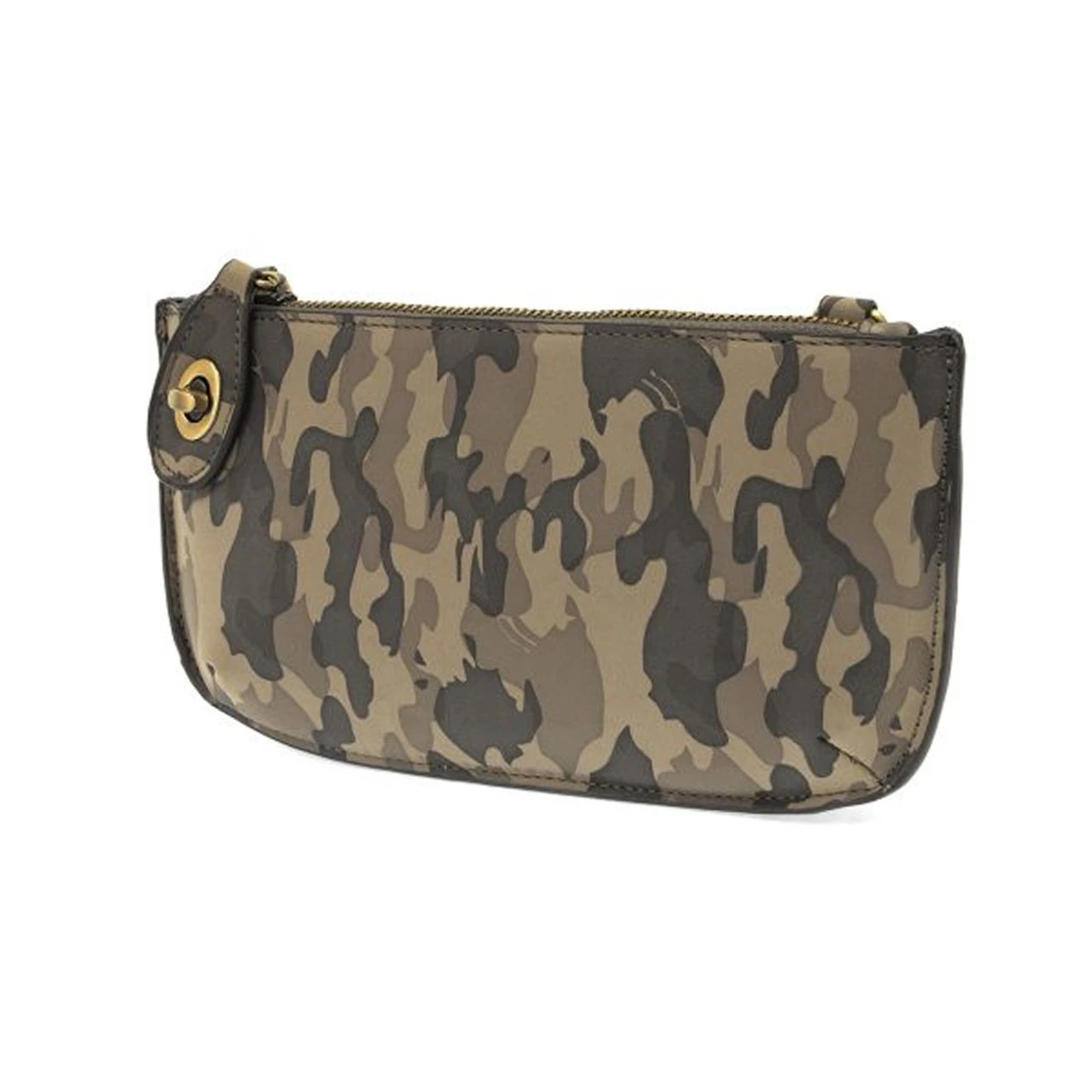 Joy Susan Mini Crossbody Wristlet Clutch - Green Camo - Image 2
