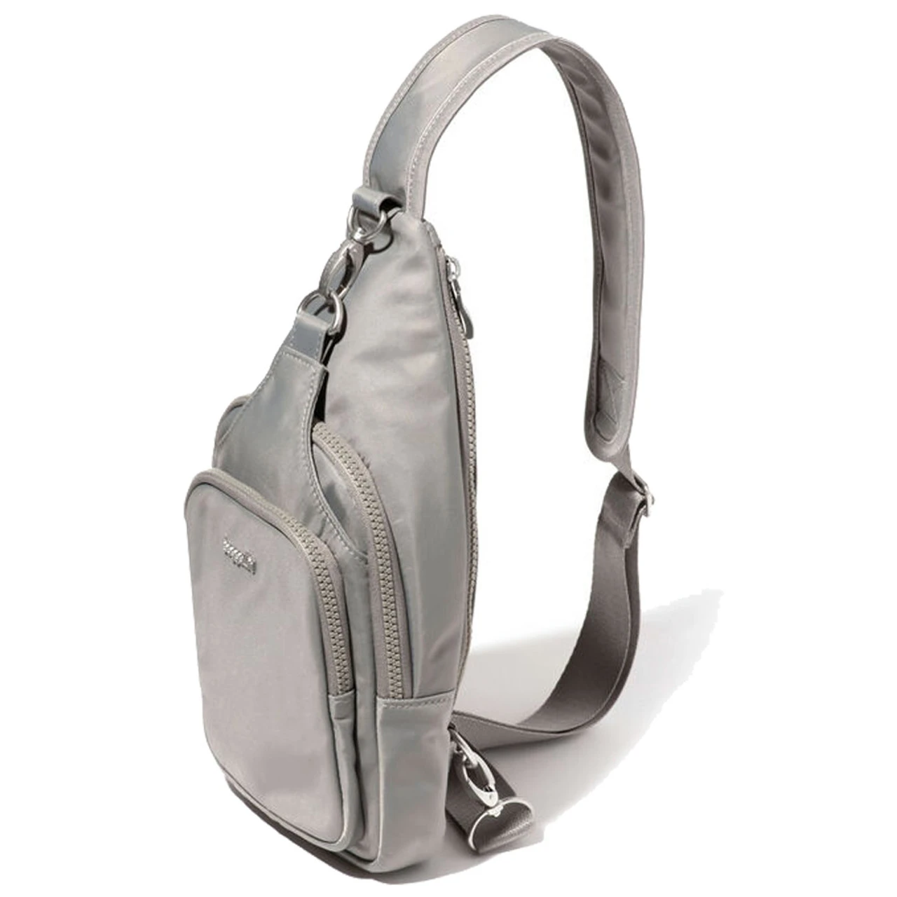 Baggallini Central Park Sling - Steel Grey Twill - Image 3